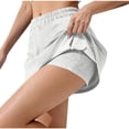 thumbnail image 2 of Admvng Skort for Women Summer Solid Athletic Elastic Waist Casual Skirt Shorts, 2 of 6