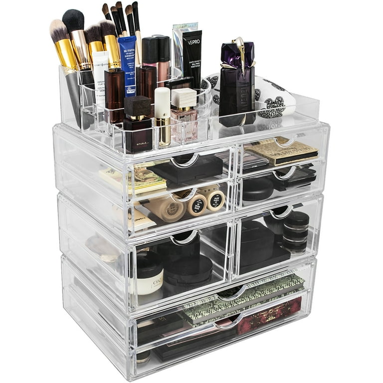  Sorbus Clear Cosmetic Makeup Organizer - Make Up