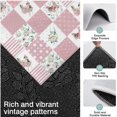 thumbnail image 3 of Pioneer Flower Floral Print Pattern Kitchen Rugs Sets Of 3,Kitchen Runner Rugs Non Skid Washable,Decorative Kitchen Floor Mats for Kitchen,Sink,Laundry,17"x30"+ 17"x47" + 17"x59", 3 of 6