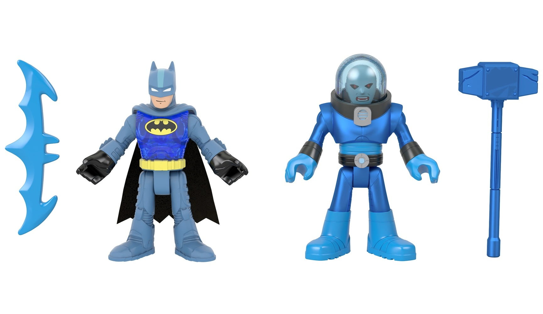 Fisher-Price Imaginext DC Super Friends Mr Freeze Blue Boots Gloves Figure Toy 
