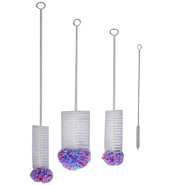 IFANLANDOR 4Ud Para Limpiar Con Mango Largo Color Púrpura Duradero Y Fácil De Usar