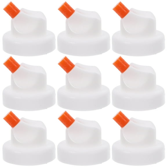 FRCOLOR 10PCS Spray Paint Caps Replacement Spray Paint Nozzles Spray Paint Nozzle Tips Accessories Art Supplies Can Caps
