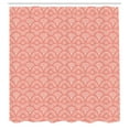 thumbnail image 2 of Ambesonne Japanese Art Shower Curtain, Fish Vintage Oriental, 69"Wx70"L, Salmon Peach, 2 of 4