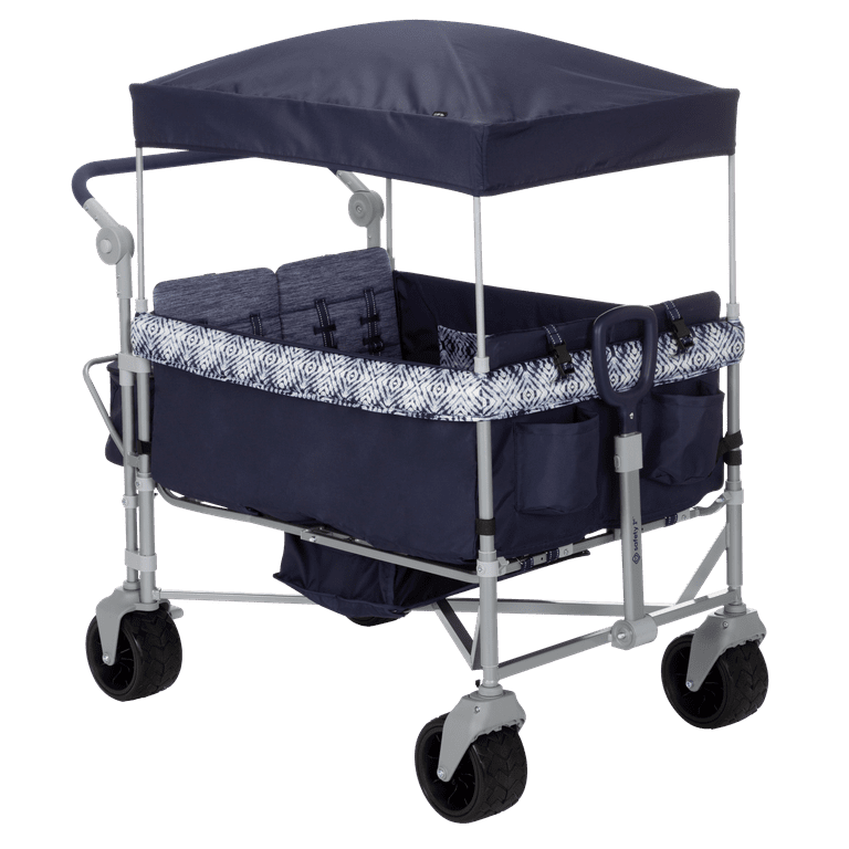 Safety 1st Summit Quad Wagon Stroller Navy Ink