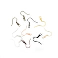 thumbnail image 4 of ATJIA 100/300 Pcs Hypoallergenic Earring Hook Kit Mix-color Ear Wires Fish Hooks Open Jump Rings Earplugs For DIY Jewelry Making, 4 of 9