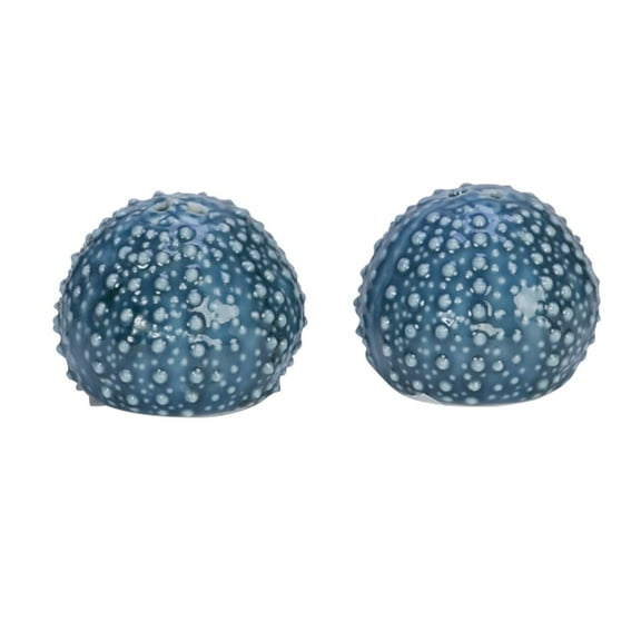 Beachcombers 03168 Blue Sea Urchins Salt and Pepper, 2.5-inch Height