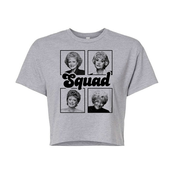 Golden Girls - Squad - Juniors Cropped Cotton Blend T-Shirt