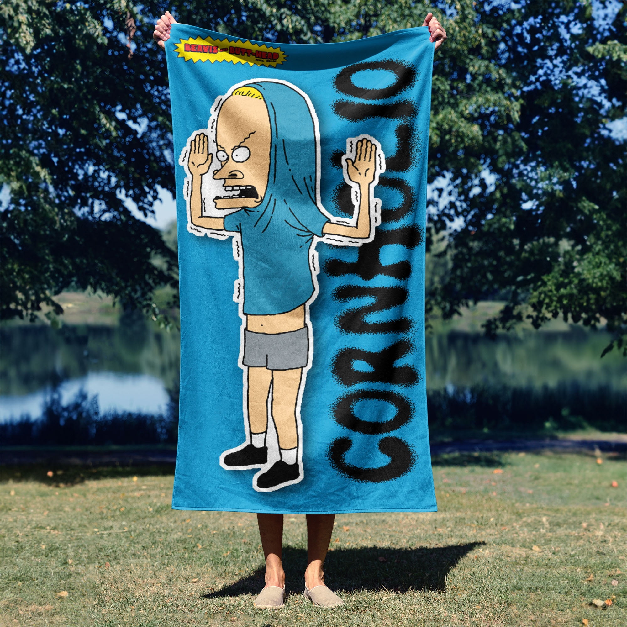 Beavis & Butthead Cornholio Microfiber Beach Towel 30x60 inches