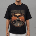 thumbnail image 2 of Men's 100% Cotton Short Sleeve Crewneck Graphic T-Shirt, Soft Breathable Moisture Wicking Casual Basic S-3XL, 2 of 7