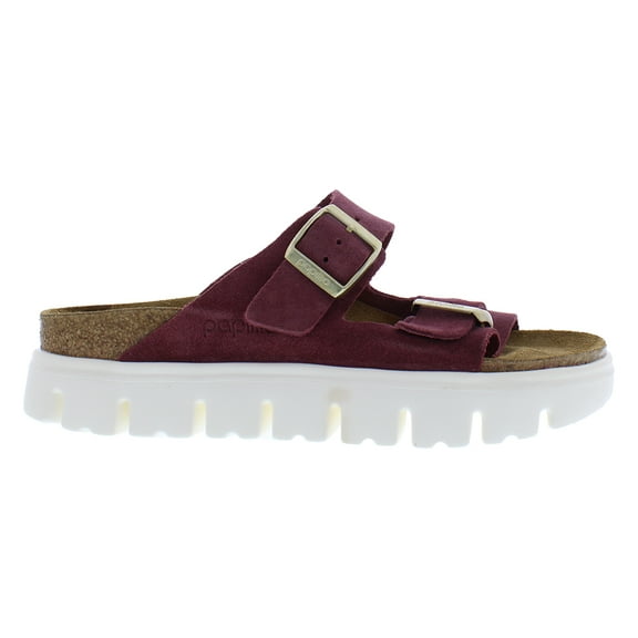 Birkenstock Arizona Papillio Chunky Unisex Shoes Size 3, Color: Berry Crush