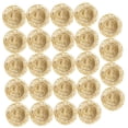 thumbnail image 1 of Mini sombrero de paja tejido, adorno para sombrero, Mini cubiertas para botellas de vino, modelo de sombrero, Mini adorno para casa, sombreros de muñeca en miniatura, 24 Uds., 1 of 5