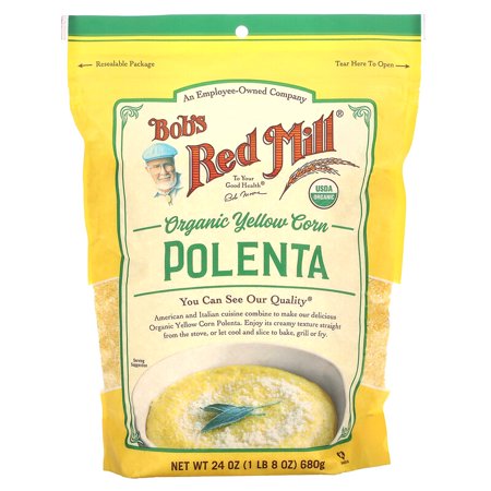 Bob s Red Mill  Organic Corn Grits  Polenta  24 oz Pack of 4