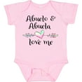 thumbnail image 3 of Inktastic Abuelo and Abuela Love Me Heart Grandchild Boys or Girls Baby Bodysuit, 3 of 5