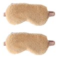 thumbnail image 1 of Plush Eye Mask Autumn And Winter Comfortable Skin-friendly Artificial Silk Eye Mask Shading Sleep, 1 of 3