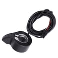 thumbnail image 3 of E Bike Governor, TPR Material Button  Operation Feel Cable Accelerator  for 22mm Handle Diameter Electric Bicycle, 3 of 8
