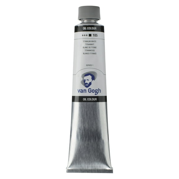 Van Gogh Oil Color, 200ml Tube, Titanium White