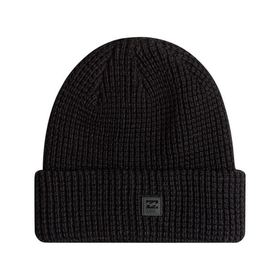 Billabong Mens Knitted Cuff Beanie ~ Barrow black
