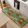 thumbnail image 5 of Colorful Dinosaurs River Volcanoes Pattern Kitchen Rug Mat,Kitchen Runner Rugs Non Skid Washable,Decorative Kitchen Floor Mats for Kitchen,Sink,Laundry,17"x47.2", 5 of 7