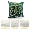 thumbnail image 4 of COMIO  Green Aloe Succulent Plant Throw Pillow Case Cushion Cover Home Office Decorative for Sofa Living Room, 4 of 5
