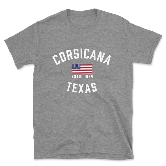 Corsicana Texas Patriot Men's Cotton T-Shirt