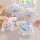thumbnail image 2 of Sanrio Series Cinnamoroll Kuromi Cartoon Image Plush Toy Keychain Cute Soft Stuffed Kawaii Schoolbag Decoration Pendant Gift25cm3 Deng Xun unisex, 2 of 2