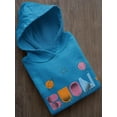 thumbnail image 3 of Colorful Buon Ferragosto Hoodie Toddler -Image by Shutterstock,  4 Toddler, 3 of 4