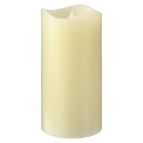6 Pack: 3" x 6" LED Flame Pillar Candle by Ashland