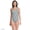 White/Lilac Multi Ditsy Floral, variant on Women's Tugless X-Back One Piece Swimsuit