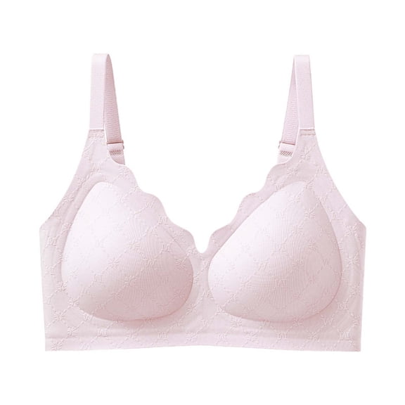 Seamless Wireless Bra for Women with Support No Underwire Full Coverage Push Up Bras Full Coverage Comfortable Everyday Bra