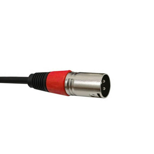 DPTALR 1.5M XLR Cable Microphone Lead Male to Female Line Stereo Audio Adapter Plugs RD