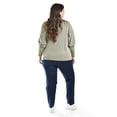 thumbnail image 3 of Blusa con manga kimono Roman Fashion /Tallas Extras, 1041 (Verde militar) verde 42, 3 of 6
