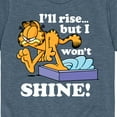 thumbnail image 3 of Garfield - Rise But Won't Shine - Toddler And Youth Short Sleeve Graphic T-Shirt, 3 of 5
