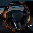 thumbnail image 2 of Thanksgiving Acorn 14.5 Inch Printing PVC Leather Car Wheel Cover Steering Wheel Cover Auto Accessories, 2 of 6
