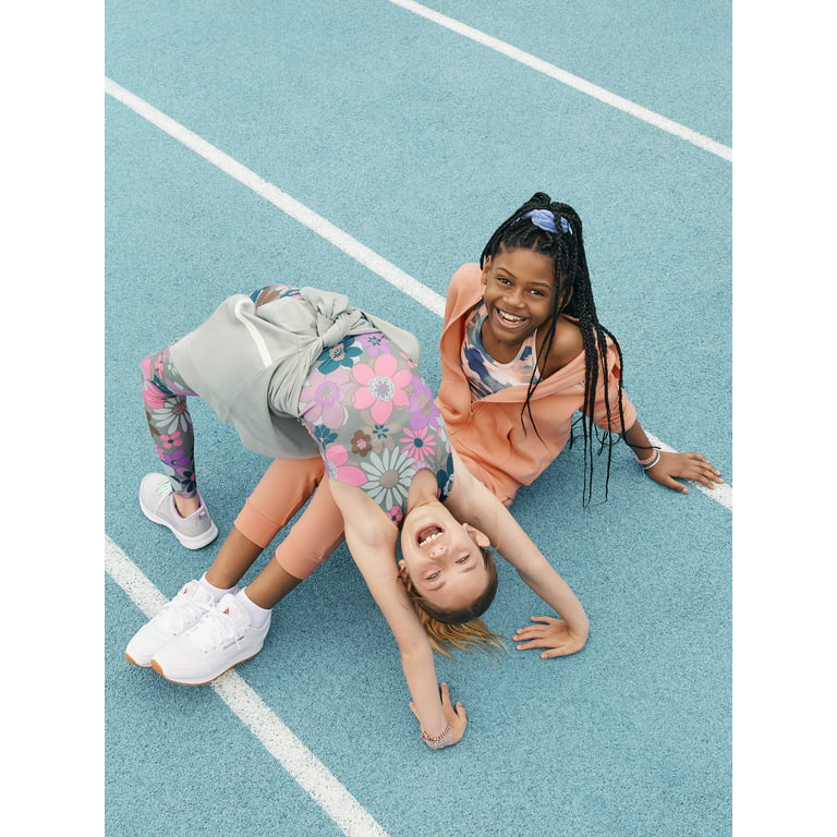 Athletic Works Girls' Leggings, 2-Pack, Sizes 4-18 & Plus 
