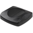thumbnail image 2 of 16 in. Square Swing Top Lid for Untouchable Recycling Center - Black, 2 of 4