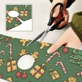 thumbnail image 6 of Yayeee Faucet Mat for Kitchen Sink 30" Diatomite Long Splash Guard Pad, Yellow Christmas Gingerbread, 6 of 7
