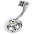 thumbnail image 1 of OULII Support de Douche à Main Abs Argent Sans Perforation pour Loueurs 1Pcs, 1 of 8
