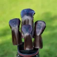 thumbnail image 2 of Golf Driver Covers -Vintage Distressed Leather Water-Resistant, Rugged Universal Fit for Men/Women GRFQ1336-3-1pcs, 2 of 6