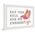 thumbnail image 2 of Marmont Hill Keep Your Heels High II Framed Wall Art, 2 of 6