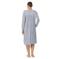 thumbnail image 5 of Aria Women’s 100% Cotton Long Sleeve Ballet Nightgown, Sizes XS-5X, 5 of 7