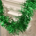 thumbnail image 6 of Topboutique 70.86 Feet Christmas Foil Tinsel Garland Decoration for Holiday Tree Walll Rail Home Office Event-Silver Gold Blue Purple Red Green (6PCS）, 6 of 6