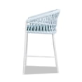thumbnail image 3 of Jennifer Taylor Home Maiden 27" Set of 2 Patio Counter Stool, Sky Blue Sunproof Olefin, 3 of 8