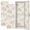 Color 4, variant on 2 Pcs School Locker Magnetic Wallpaper 12" x 36" Rustic Forest White Birch Tree Bark Natural Rustic Details Reusable Removable Locker Accessories Back to School Supplies