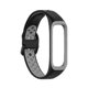 thumbnail image 1 of Correa de repuesto nueva Yashi para reloj Samsung Galaxy Fit 2 SM-R220 de silicona negro y gris, 1 of 5