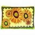 thumbnail image 2 of Carolines Treasures 8060PW1216 Flower - Sunflower Canvas Fabric Decorative Pillow, 12H x16W, multicolor, 2 of 2