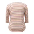 thumbnail image 2 of Playera George Talla 38 Cuello V Rayas Corte Plus Multicolor, 2 of 4