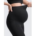 thumbnail image 5 of CRZ YOGA Butterluxe Maternity Leggings Pockets 25" Soft Workout Active Yoga Pregnancy Womens Pants, 5 of 6