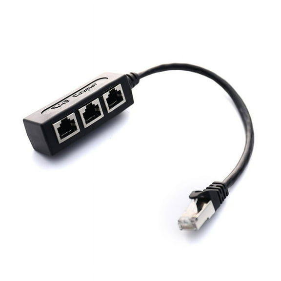 RJ45 Splitter LAN Ethernet Network RJ45 Connector Splitter Adapter Cable