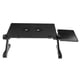 thumbnail image 1 of Elevador de la bandeja de del soporte del escritorio de la del Negro con ventilador de refrigeración Baoblaze soporte para laptop plegable, 1 of 8