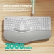 thumbnail image 5 of Teclado ergonómico inalámbrico Nulea RT05 Split con reposamuñecas, 5 of 7